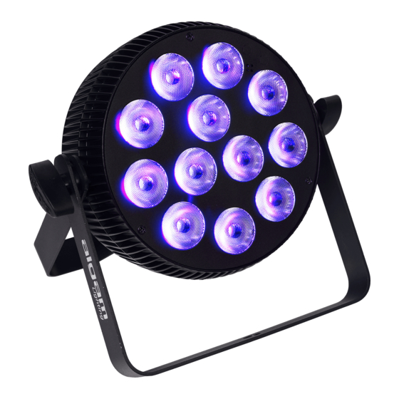 Algam Lighting SLIMPAR 510 HEX User Manuals