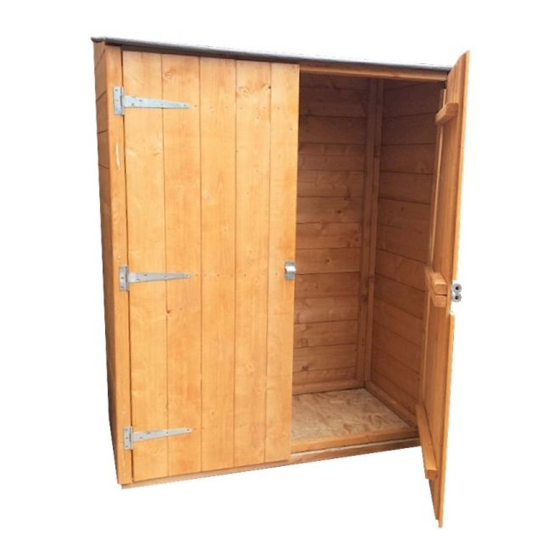 Mercia Garden Products 01SHPSTR0402-V1 General Instructions