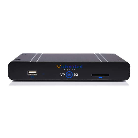 Videotel VP92 Operation Manual