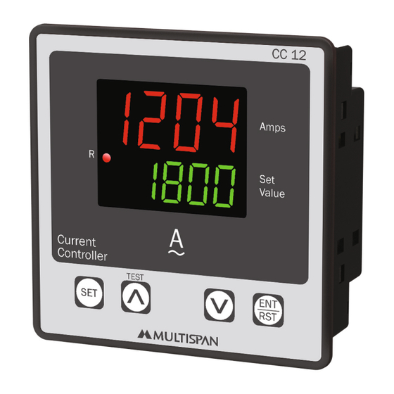 MULTISPAN CC-12 Quick Start Manual