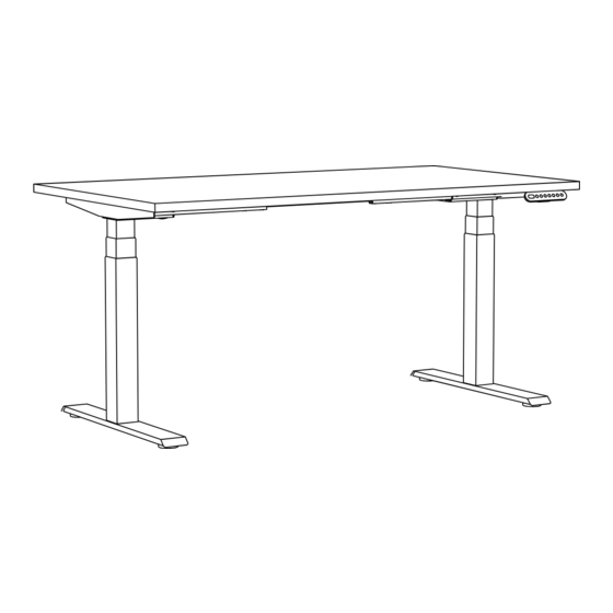 OLG AgileMotion Single Sided Desk Assembly Instructions Manual