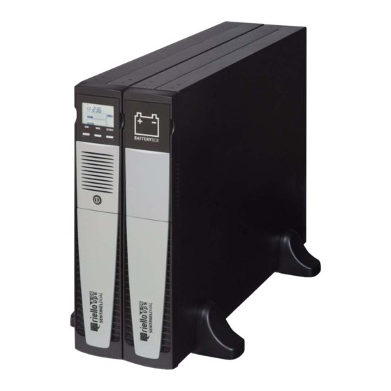 Riello SDH 1500 Installation And Use Manual