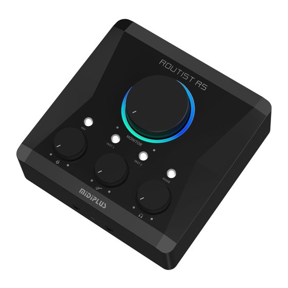 midiplus Routist RS GEN II Quick Start Manual