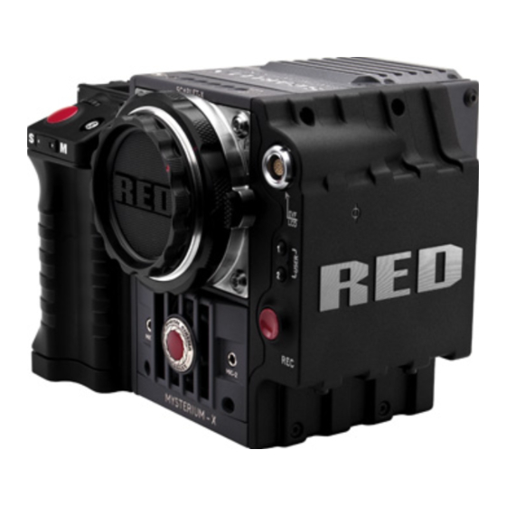 RED Scarlet-X Operation Manual