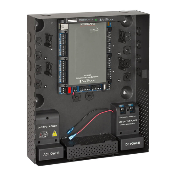 Rosslare AC-825IP Hardware Installation And User's Manual