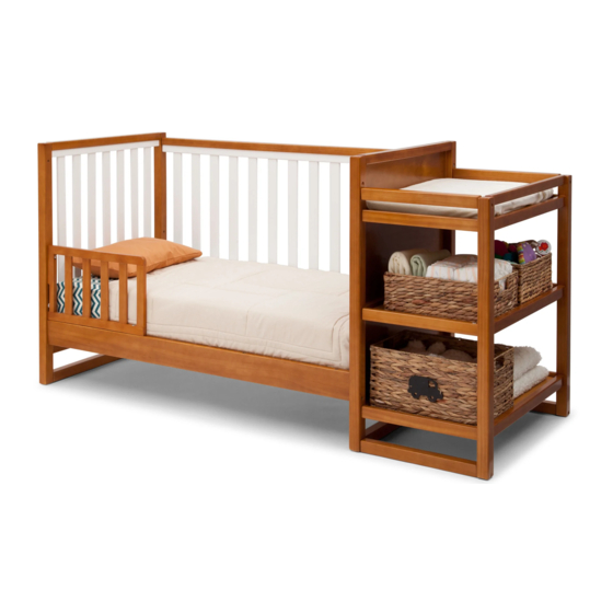 Delta Children CRIB N CHANGER CONVERSION KIT Assembly Instructions Manual