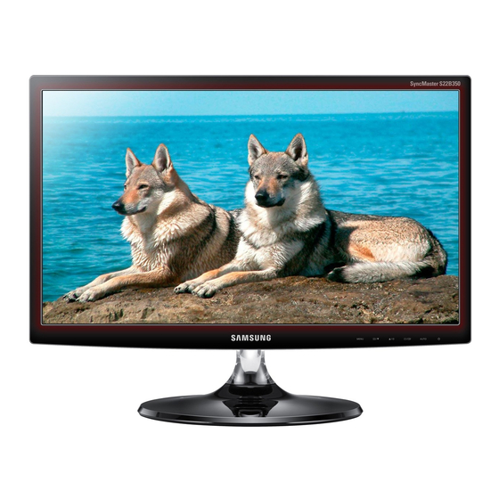 Samsung SyncMaster S24B350B User Manual