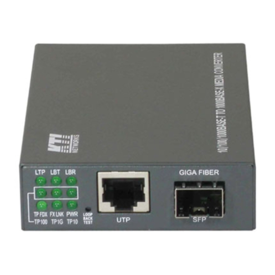 KTI Networks KGC-301 Installation Manual