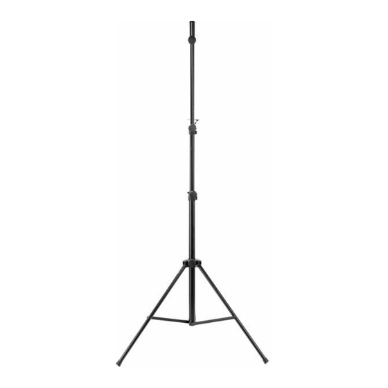 thomann Stageworx BLS-315 Pro Lighting Stand B Kit User Manual