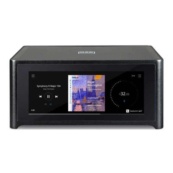 NAD Masters M10 V2 Owner's Manual