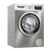 Bosch WUU24T7XES User Manual And Assembly Instructions