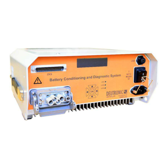 Deutronic DBL1200HV Quick Start Manual