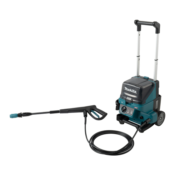 Makita HW001G Cordless Pressure Washer Manuals