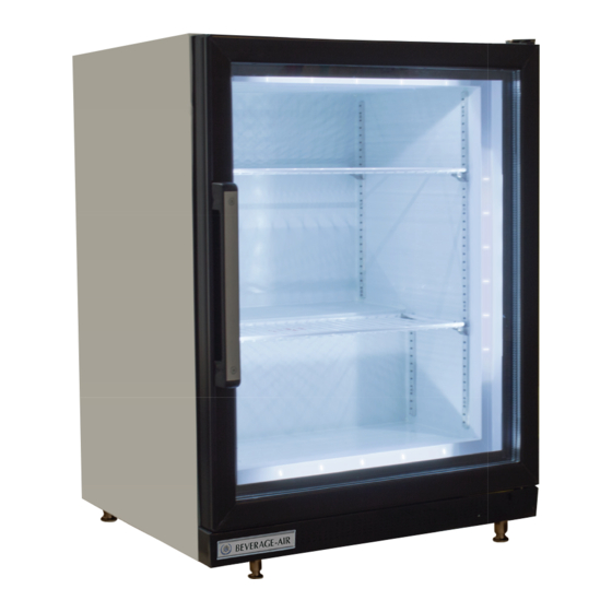Beverage-Air CF3HC Series Installation And Operation Manual