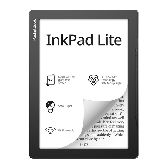 Pocketbook InkPad Lite User Manual