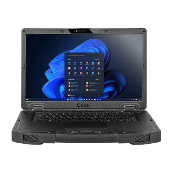 Getac S510 User Manual