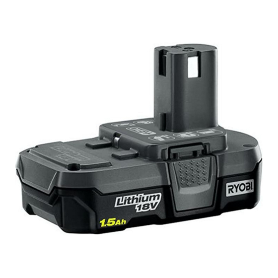 Ryobi P189 Operator's Manual
