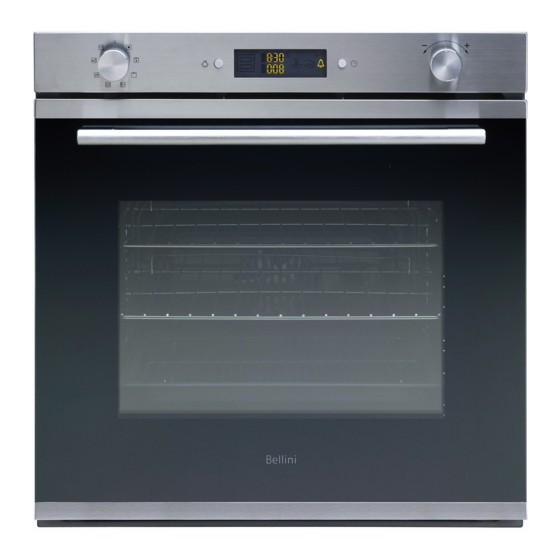 Bellini BDO610JEX Installation And User Manual