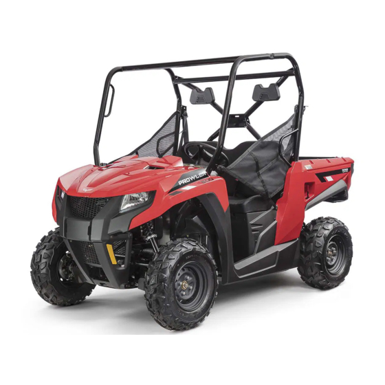 Textron PROWLER 500 2018 Operator's Manual
