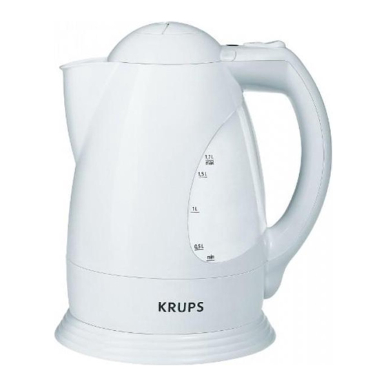 Krups AQUACONTROL PLUS FLA141 Manual