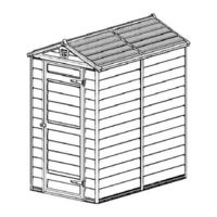 Palram Skylight Shed 4x6 Assembly Instructions Manual
