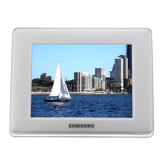 Samsung SPF83V Installation Manual