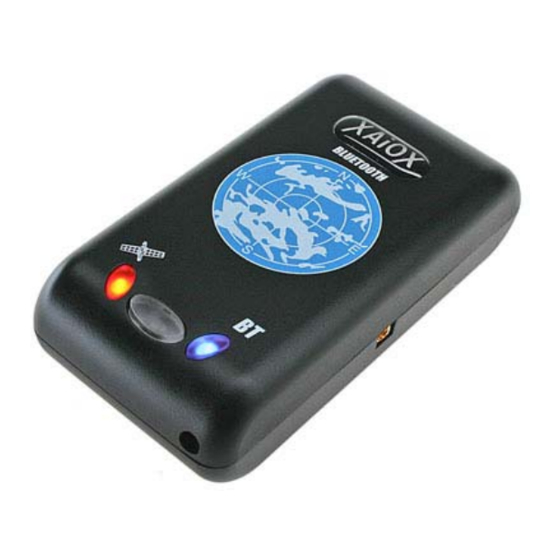 XAiOX Wonde-X Bluetooth GPS Receiver Manuals