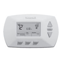 Honeywell PROGRAMMABLE THERMOSTAT RTH6450 Quick Installation Manual