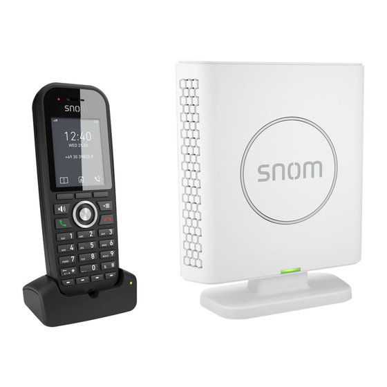 Snom M430 Quick Installation Manual