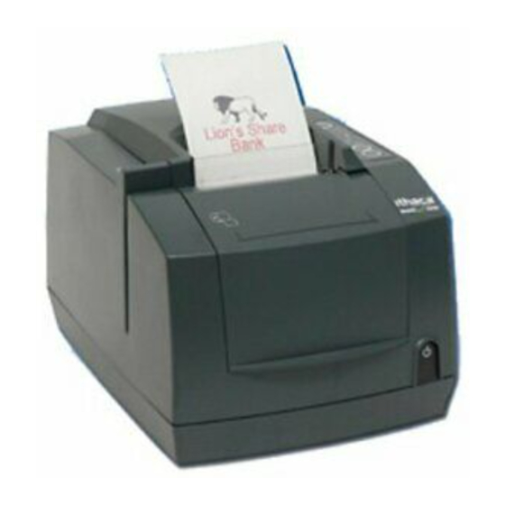 TransAct BANKjet 1500 Operator's Manual