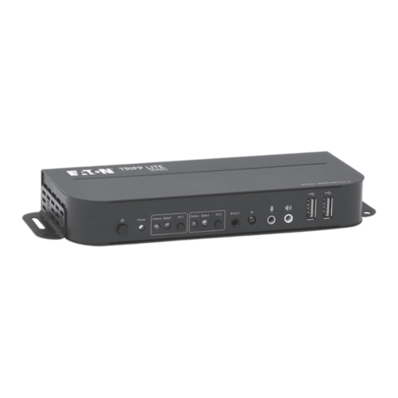 Eaton TRIPP-LITE B005-DPUA2-K Instructions Manual