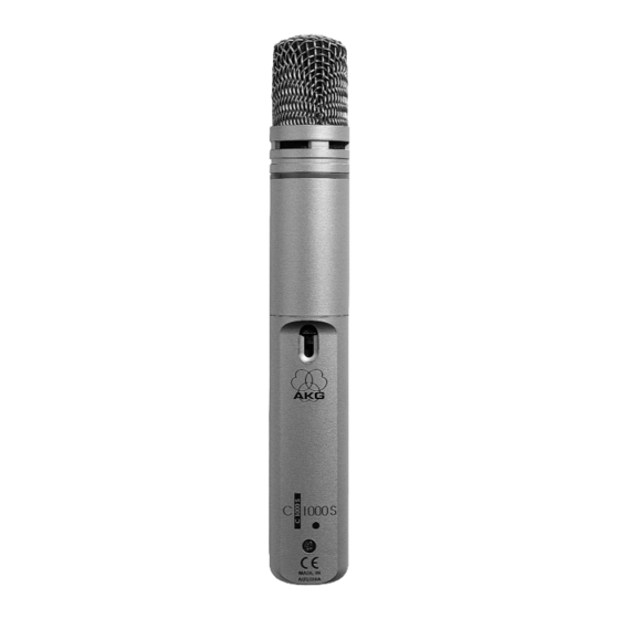 AKG C1000S Specifications