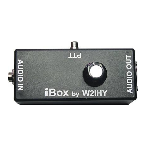 W2IHY iBOX Operating Manual