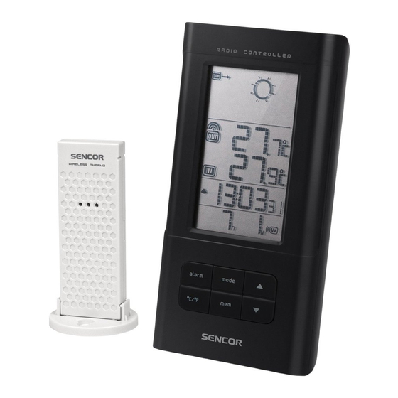 Sencor SWS 135 User Manual