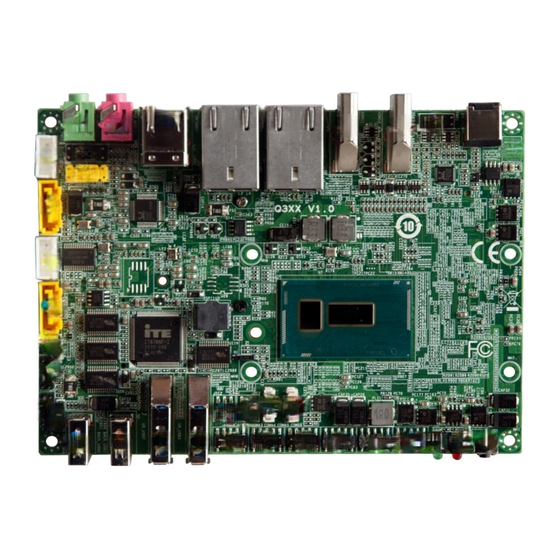 Qotom Q3XX0P Mini Motherboard Manuals