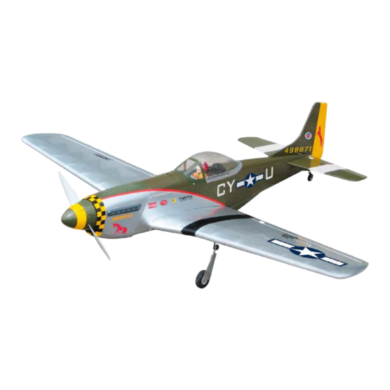 THE WORLD MODELS P-51 MUSTANG EP (40) Instruction Manual