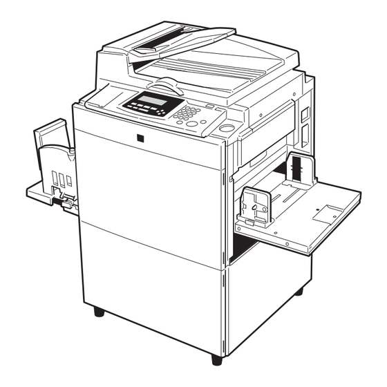 Ricoh Priport JP5000 Operating Instructions Manual