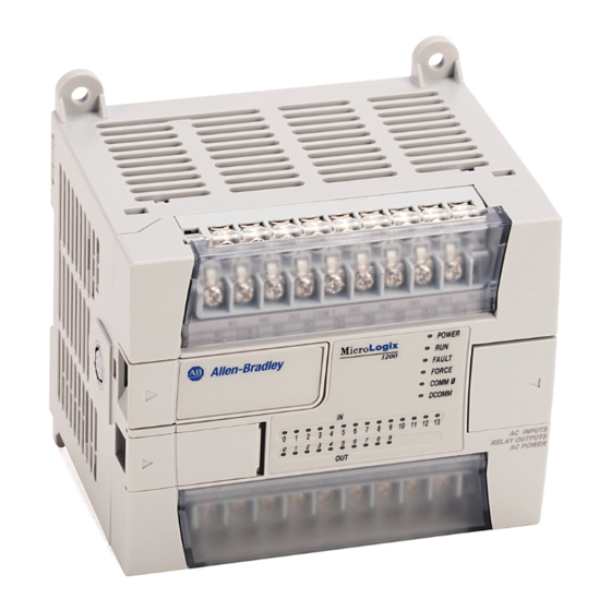 Rockwell Automation MicroLogix 1200 Installation Instructions Manual