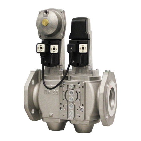 Siemens VGD4 series Double gas valve Manuals