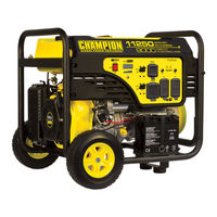 Champion 100203 Owner's Manual & Operating Instructions
