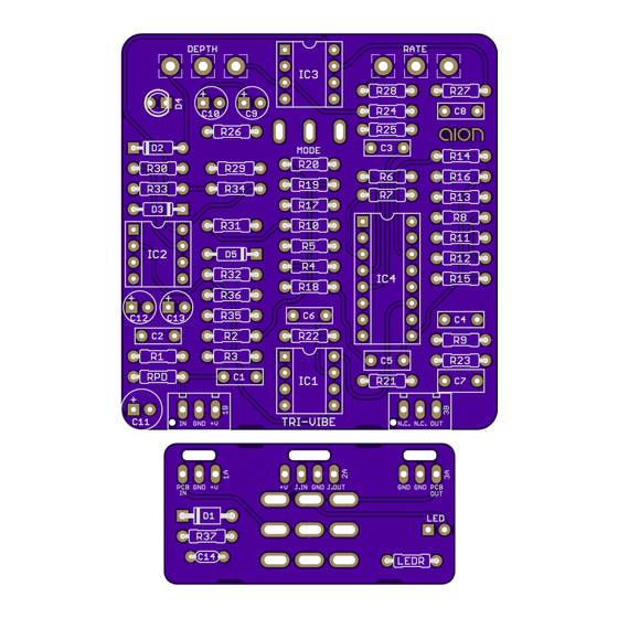 Aion Electronics TRI-VIBE Manual