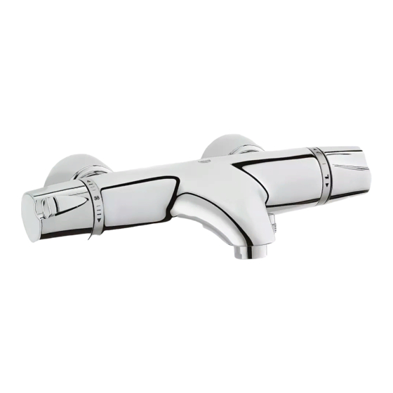 Grohe Grohtherm 3000 34 185 Instructions Manual