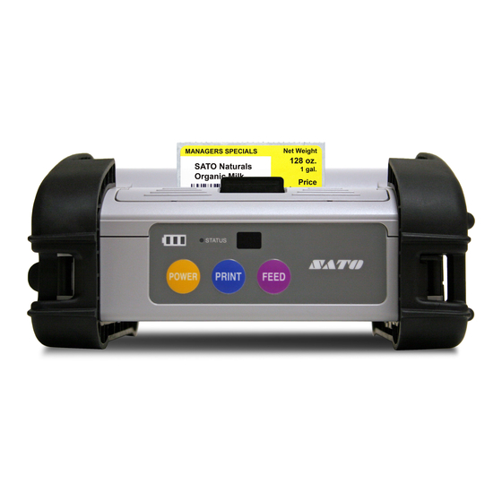 SATO MB2i Series Quick Start Manual