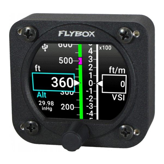 Flybox Omnia57 ALTI-VARIO Variometer Manuals