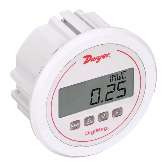 Dwyer Instruments DigiMag DM-1112 Installation And Operating Instructions Manual
