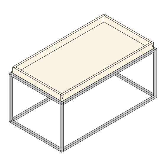 Mocka Zander Coffee Table Assembly Instructions