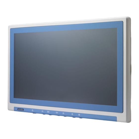 Advantech POC-W212 Quick User Manual