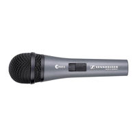 Sennheiser e825 S Instruction Manual