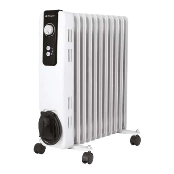 Orbegozo RH 2500 Instruction Manual