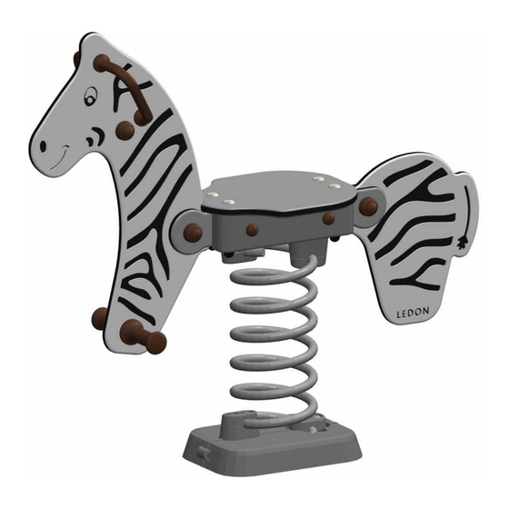 Ledon Explore Zebra EX013 Assembly Instructions Manual